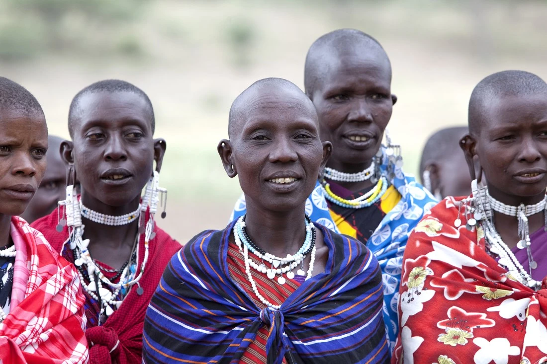 Maasai women